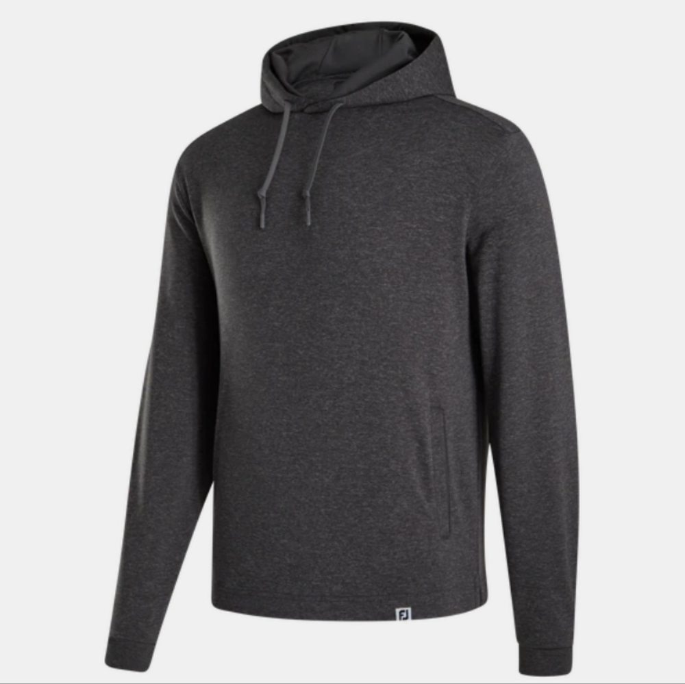 FootJoy Men's Dark Gray Hoodie Shirt Jacket